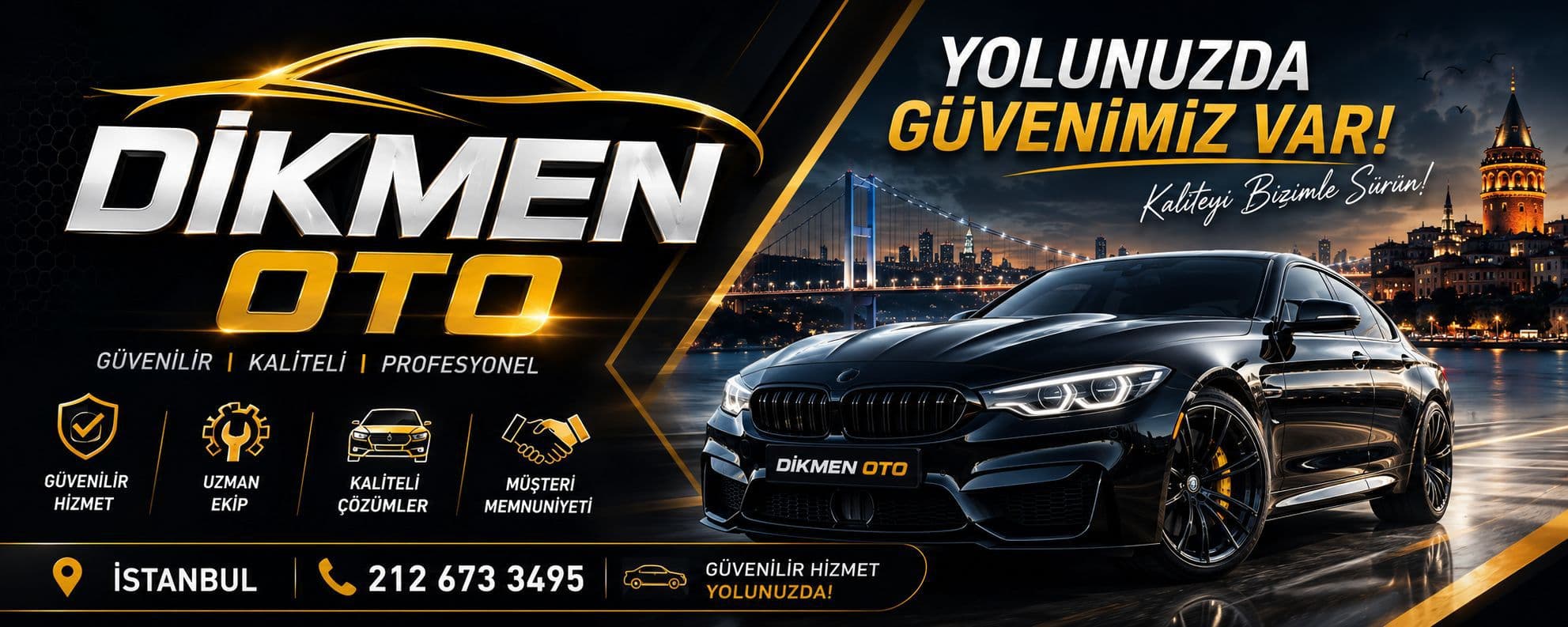 Premium otomobil showroom